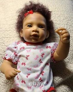 Ashton Drake Lifelike Reborn 19 Baby Doll? African American? Marked