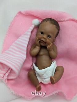 Ashton Drake Sherry Rawn Bundle Babies Mini Lifelike 5 African American Dolls