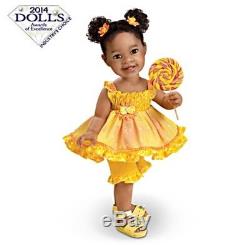 Ashton Drake Sunshine and Lollipops African American Child Doll Jane Bradbury