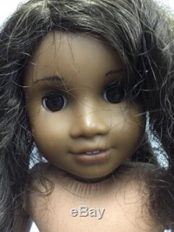 Authentic American Girl Doll African American Dark Skin Brown Hair Brown Eyes