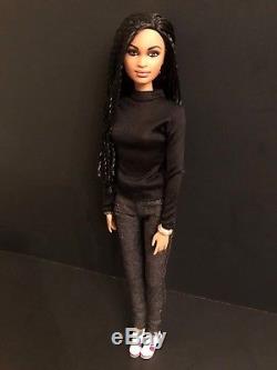 Ava DuVernay Barbie Doll 2015 Platinum Label # DPP89 African American Director