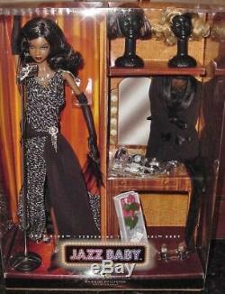 BARBIE JAZZ DIVA 2007 L7261 GOLD LABEL African American shipper Jazz baby NRFB