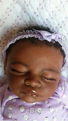 BEAUTIFUL AFRICAN AMERICAN REBORN BABY GIRL