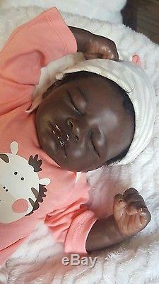 BEAUTIFUL AFRICAN AMERICAN REBORN BABY GIRL OR BoY (AISHA)
