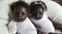 Beautiful African American Reborn Twins Girls Or Boys (no Reserve)
