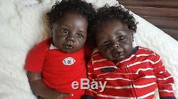 Beautiful African American Reborn Twins Girls Or Boys (no Reserve)