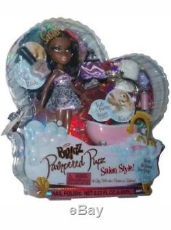 BRATZ PAMPERED PUPZ SALON STYLE African American Doll Sasha 2009 MGA NEW NEW