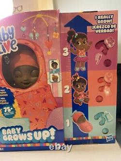 Baby Alive Baby Grows Up Sweet Blossom or Lovely Rosie Growing Doll Ships Now