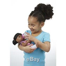Baby Alive Brushy Brushy Baby Doll African American New