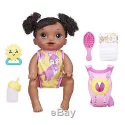 Baby Alive Doll Baby Alive Baby Go Bye Bye (African American) Talks English &
