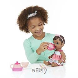 Baby Alive Lil Sips Baby Has a Tea Party Doll African American