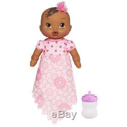 Baby Alive Luv'n Snuggle Baby Doll African American with blanket