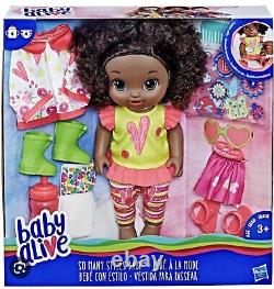 Baby Alive So Many Styles, African American Baby Doll E2101
