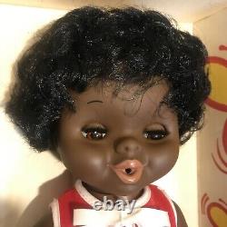 Baby Jane Shindana Toys RARE NOS VTG 1969 African American Baby Doll withbottle