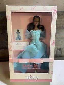 Barbie 2007 Robert Best Chiffon Gown African American Pink Label RARE New In Box