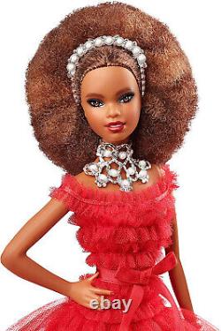 Barbie 2018 Holiday Doll African American 30th Anniversary Signature NIKKI