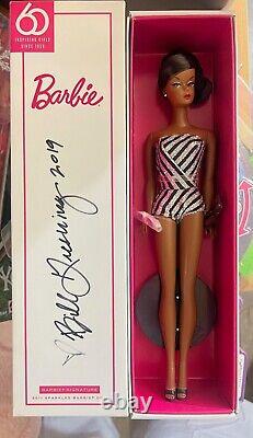 Barbie 60th Anniversary Sparkles AA Doll (GFT19) Signed By Bill Greening