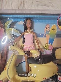 Barbie African American Barbie Doll Surf's Up with Vespa