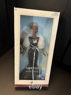 Barbie African American Zodiac Doll Mattel 2004 CAPRICORN C6250 PInk Label