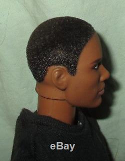Barbie Basics Ken Male Model 17 Doll African American Black Denim Coll 002 NoBox