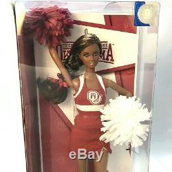Barbie Collector University Of Oklahoma African-American Cheerleader Pink Label