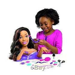 Barbie Color, Cut and Style African American Styling Head New