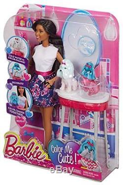 Barbie Color Me Cute African-American Doll New
