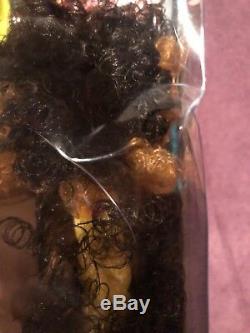 Barbie Color and Style Deluxe Styling Head Curly Black Hair African American
