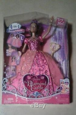 Barbie Diamond Castle Princess Liana Singing Doll NEW African American M0786