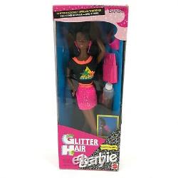 Barbie Doll 11332 Glitter Hair African American 1993