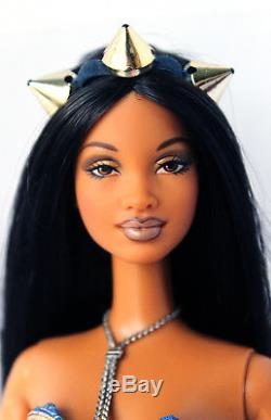 Barbie Doll African American Society Girl Redressed Beautiful RARE