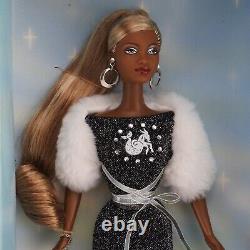 Barbie Doll Capricorn Dec 22-Jan 19 African American AA Zodiac Black Dress Colle