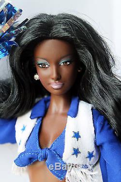 Barbie Doll Dallas Cowboys Cheerleader African American Rare