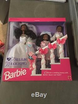 Barbie Dream Wedding African American Doll Limited Edition Gift Set Stacie Todd