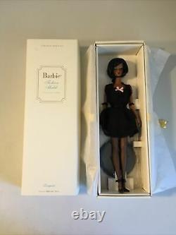 Barbie Fashion Model Collection Lingerie Doll Silkstone Body #56120 Black