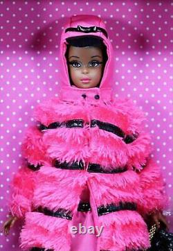 Barbie Fuchsia'N Fur Francie African American Doll Gold Label 2012 Mattel W3517