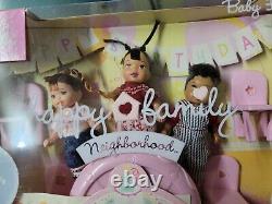 Barbie Happy Family Neighborhood Birthday Baby Friends Doll Set Nikki Midge NEW
