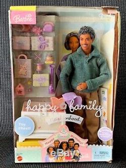 Barbie Happy Family Neighborhood Grandpa Doll Baby (African American)