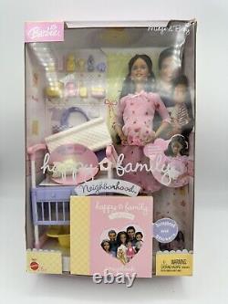 Barbie Happy Family Neighborhood Midge & Baby Dolls African American Hispanic