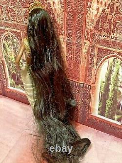 Barbie Jewel Hair Mermaid African American Doll Mattel#14587 Longest Hair Ever