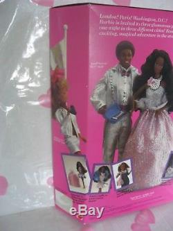 Barbie Jewel Secrets 1986 & Costume Ball 1990 African American Dolls Lot of 2