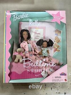 Barbie & Kelly Bedtime Stories #29427 Toys R Us 2000 Mattel African American SH