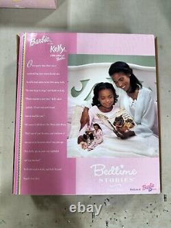 Barbie & Kelly Bedtime Stories #29427 Toys R Us 2000 Mattel African American SH