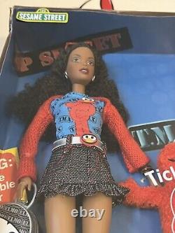 Barbie Loves TMX Elmo Doll Mini Tickle Me Elmo TMX African American 2006 K7308