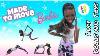 Barbie Made To Move African American Unboxing Lucy Dolls And Toys