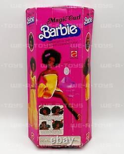 Barbie Magic Curl Doll African American Mattel 1981 No. 3989 NRFB