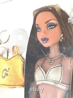 Barbie My Scene Bling Gold Metallic Bikini Madison Doll With Accessories