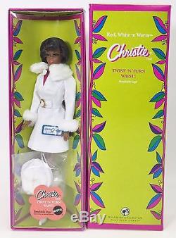Barbie Red White'n Warm Christie African American Aa Platinum Label Nrfb