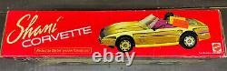 Barbie Shani Gold Corvette Car Vehicle & Beach Dazzle Figure Mattel 1991 NEW