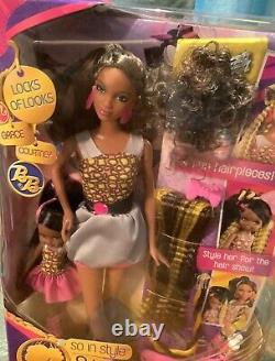 Barbie So In Style S. I. S. Locks Of Looks Grace And Courtney Dolls V7120